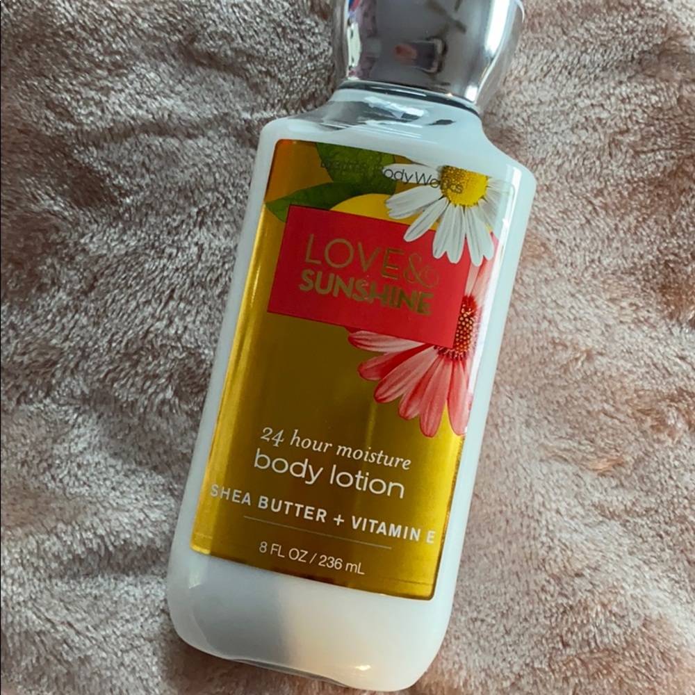 Love and sunshine body lotion